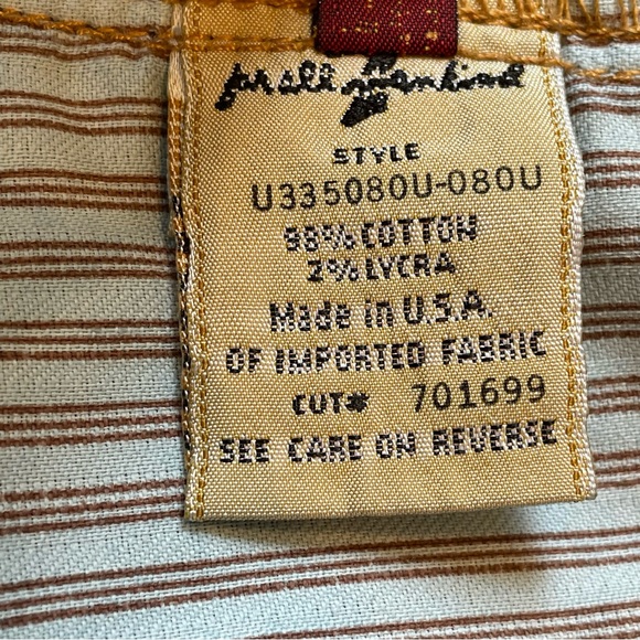 7 For All Man Kind Denim Skirt With Pleated Back - Picture 11 of 16